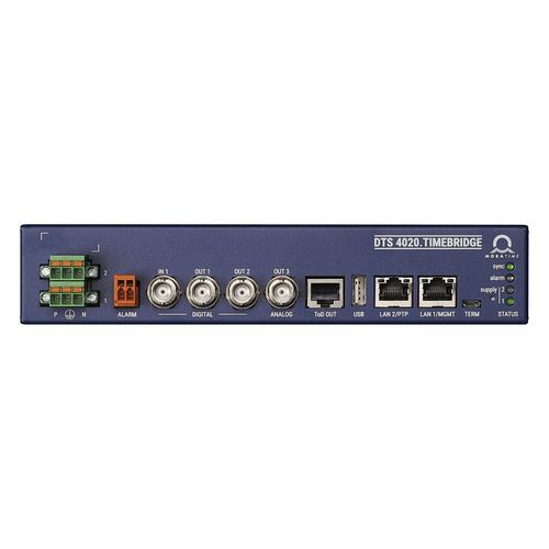 PTP时钟 - DTS 4020.timebridge - MOBATIME Swiss Time Systems - 同步 / IEEE 1588 / 从式