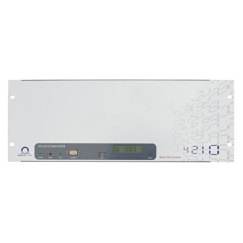 Grandmaster网络时间服务器 - DTS 4210  - MOBATIME Swiss Time Systems - NTP时间同步 / PTP / IEEE1588