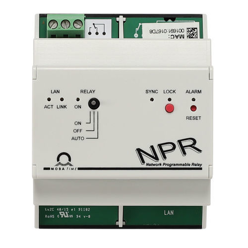 网络可编程继电器 - NPR - MOBATIME Swiss Time Systems - NTP时间同步