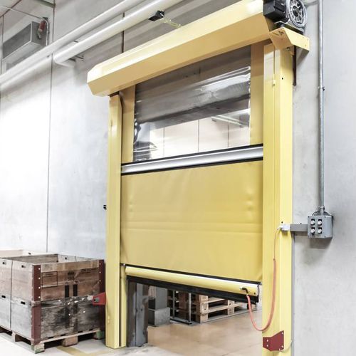 快速门 - Gilgen Door Systems AG - 卷式 / PVC / 釉面