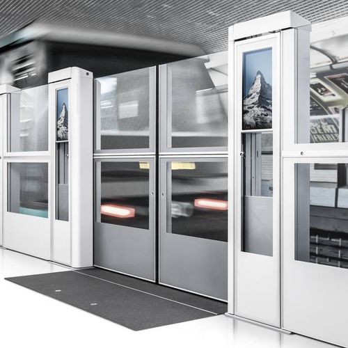 站台屏蔽门 - PSD-H  - Gilgen Door Systems AG - 平开 / 滑动式 / 釉面