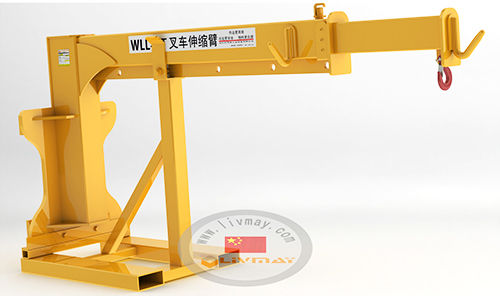 叉车旋臂起重机 - Shenzhen Liwumei Industrial Equipment Co.,Ltd. - 伸缩 / 提升