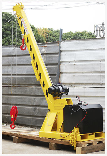 叉车旋臂起重机 - Shenzhen Liwumei Industrial Equipment Co.,Ltd. - 电控型 / 高度可调节 / 伸缩