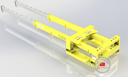 叉车安装平衡梁 - Shenzhen Liwumei Industrial Equipment Co.,Ltd. - 工业 / 伸缩