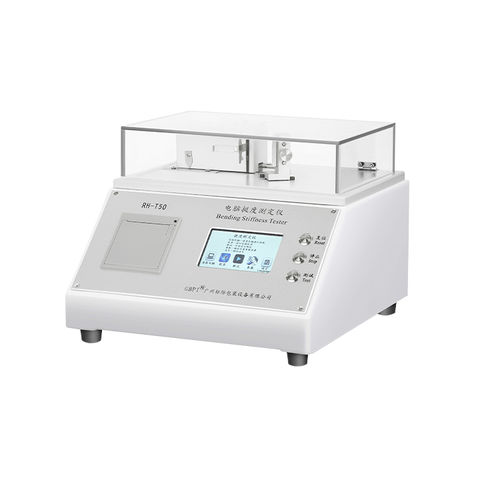 硬度测试装置 - RH-T500 - Guangzhou Biaoji Packaging Equipment Co., Ltd. - 抗弯耐力 / 半自动 / 用于面料