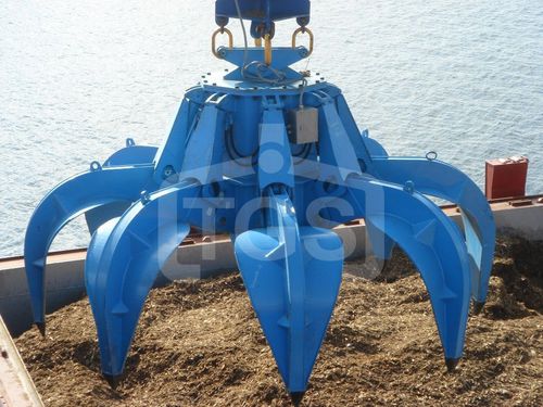 多瓣式抓斗 - Tgs - the grab specialist BV - 电动液压 / 用于废铁 / 木材