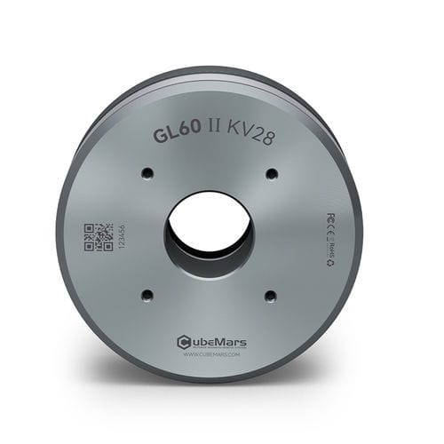 无刷电机 - GL60 II - CubeMars - 直流 / 16 V / 空心轴
