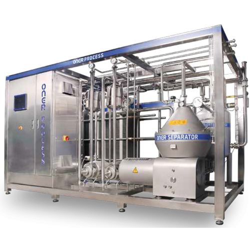 冰激凌巴氏灭菌机 - Oner Separator San. ve. Tic. Ltd. Sti. - 用于奶制品 / HTST / 紧凑型