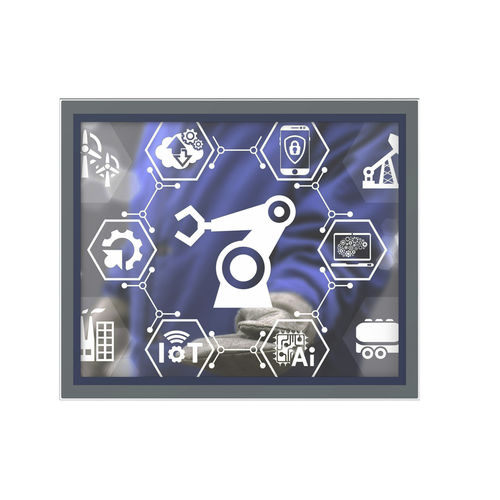 5线电阻式触摸屏显示器 - TM-PR170 - Shenzhen TAICENN Technology Co., Limited - 工业 / 视频监控 / 用于工业机器