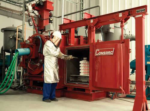 甑式转炉炉 - VPIC - CONSARC - 用于熔化 / 感应 / 真空
