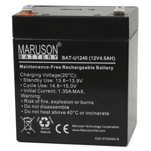 VRLA电池 - BAT-U12 series - Maruson Technology - 12V / 自动
