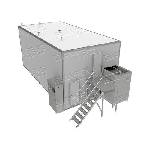 IQF冷冻柜 - GLZ  - Zhejiang Guanfeng Food Machinery Co.,Ltd. - 隧道式 / 加工 / 通风