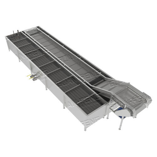冰水预冷却装置 - GBL series - Zhejiang Guanfeng Food Machinery Co.,Ltd. - 食品工业 / 不锈钢 / 水冷式