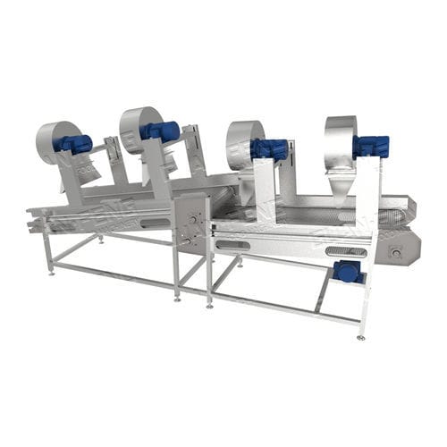 吹风脱水系统 - GFG-4-80 - Zhejiang Guanfeng Food Machinery Co.,Ltd. - 离心 / 管路 / 食品工业
