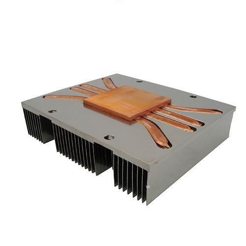 铝制散热片 - A1626 - Awind heat sink - 远程通信设备 / 带管道