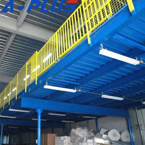 带收纳系统厂房夹层 - Nanjing A-Plus Metal Products Co.,Ltd - 货盘 / 建筑物 / 地面用
