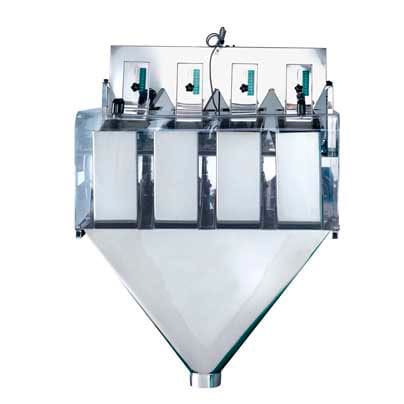 多头秤 -  VD-1-4 - PACKING TECHNOLOGIES LLC - 线性 / 食品工业 / 用于颗粒