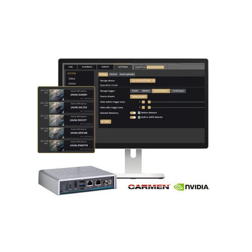 智能交通摄像头系统 - Carmen® BOX - Adaptive Recognition - 用于交通监测 / 安全 / 视频监控