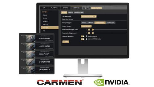 数据分析软件 - Carmen&reg; Nano - Adaptive Recognition - 安全门禁 / 图像分析 / 监控