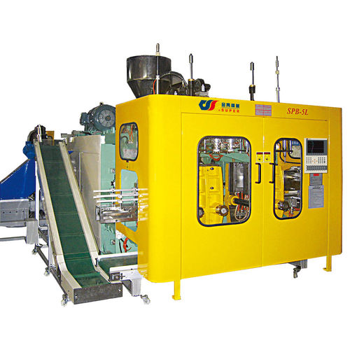 挤出吹塑机 - SPB-5LD - Dongguan JinJun Machinery Co., Ltd. - 用于PP / 用于PE / 用于PVC