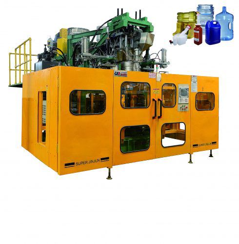 共挤出吹塑机 - DKB-10LD - Dongguan JinJun Machinery Co., Ltd. - 瓶子 / 带把手容器 / 油桶