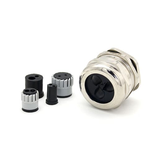 多通道电缆接头 - JX-M / PG / G series - YUEQING JIXIANG CONNECTOR CO., LTD - 镀镍黄铜 / 密封 / 耐化学腐蚀
