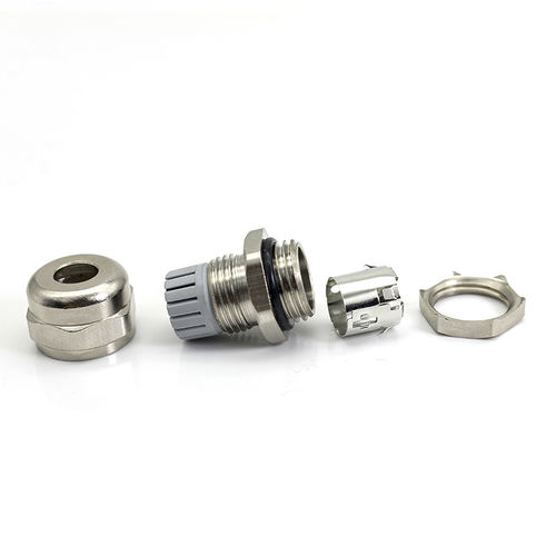 EMC屏蔽电缆接头 - JX-E.M series - YUEQING JIXIANG CONNECTOR CO., LTD - 镀镍黄铜 / 黄铜 / IP68