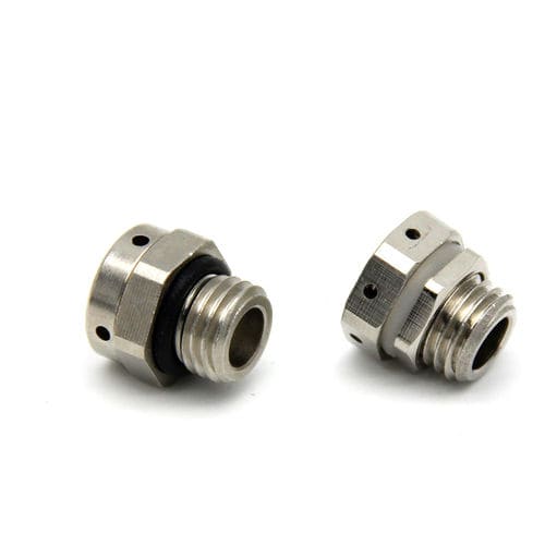 通气塞子 - JX-M-BVP series - YUEQING JIXIANG CONNECTOR CO., LTD - 六角形 / 螺纹 / 镀镍黄铜