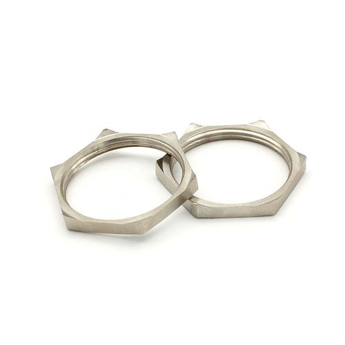 六角形保险螺母 - JX-M-MLE - YUEQING JIXIANG CONNECTOR CO., LTD - 用于制动 / 镀镍黄铜 / 不锈钢