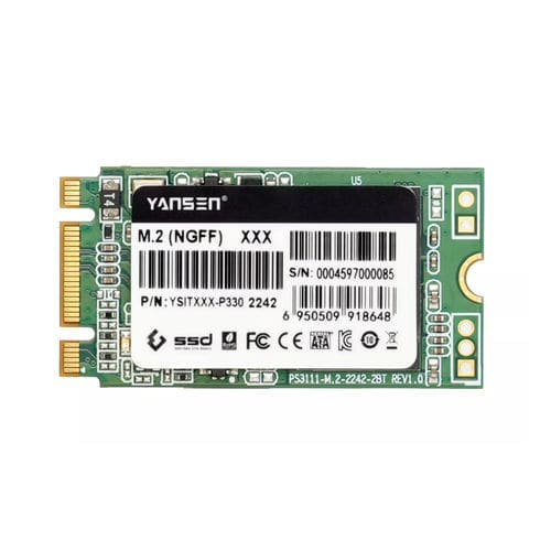 SATA IIISSD - YSITXXX-P330 2242 - KingSpec - 内部 / M.2 / 工业