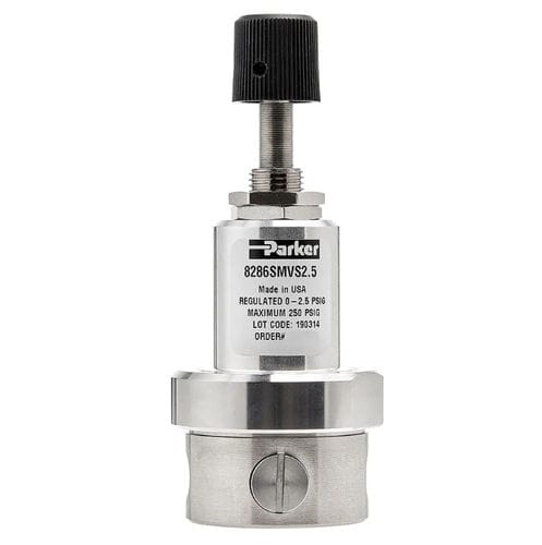 气体压力调节器 - 8286 - Parker Precision fluidics Division - 用于空气 / 隔膜 / 插装