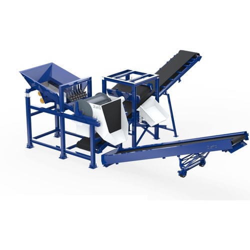 建筑工地筛选机 - BLUE SORTER 20 - ZATO srl Unipersonale - 振动 / 滚筒 / 废料