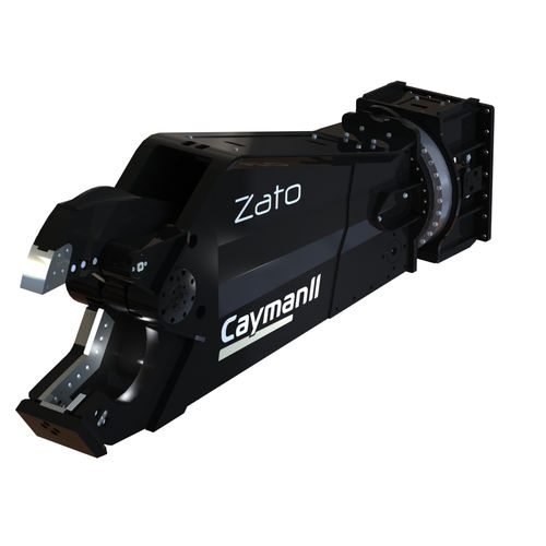 液压拆剪机 - Cayman - ZATO srl Unipersonale - 挖掘机用 / 用于轨道 / 用于废铁