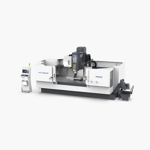 3轴加工中心 - PYE - PONC CNC - 立式 / 用于钢材 / 铜用