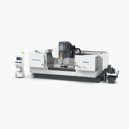 3轴加工中心 - PDE - PONC CNC - 立式 / 用于钢材 / 铜用