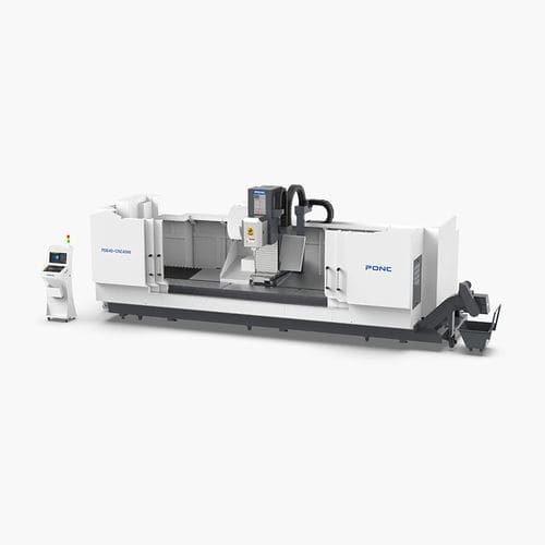 4轴加工中心 - PDE4D  - PONC CNC - 立式 / 用于钢材 / 铜用