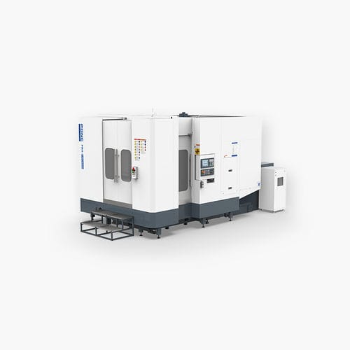 卧式CNC加工中心 - PWA-8050 - PONC CNC - 5轴 / BT40 / 32工具