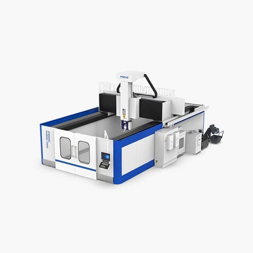5轴CNC加工中心 - PHB5D-2540/60/80 - PONC CNC - 立式 / 铝合金用 / 用于钢材