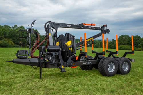木材拖车 - BMF 10T2 Pro - BMF - 串联 / 牵引式 / 林业