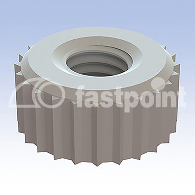 滚花螺母 - 10 series - Fastpoint Srl - 塑料