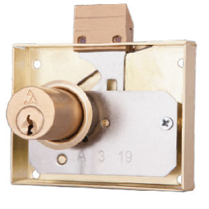 钥匙锁 - DL-06 - Ahram security group - 用于抽屉 / 用于木家具 / 黄铜