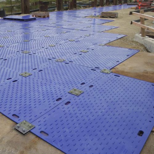 地面保护地垫 - ZappMat - Ground-Guards Ltd - 塑料 / 临时 / 带商标