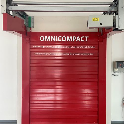卷闸门 - Omnicompact - STOBICH FRANCE - 金属 / 传送带 / 大容积