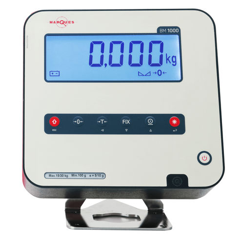 LCD显示屏称重仪表 - BM1000P series - Balancas Marques Jose Pimenta Marques Lda. - 台式 / IP54 / RS-232