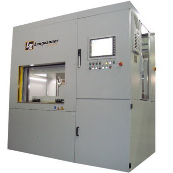 液压机 - 30T - Langzauner - RTM成形 / 用于合成材料 / 实验室