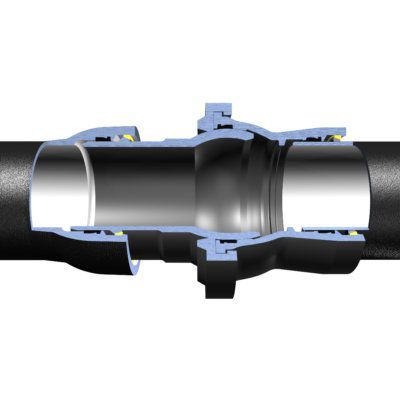 液压接头 - Flex-Lok®  - American Flow Control - 承插式 / 柔性 / 坚固
