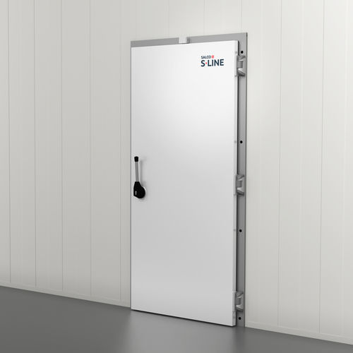 带铰链门 - VD-1815 - Salco Industrial Doors - 铝框架 / 橡胶 / 室内
