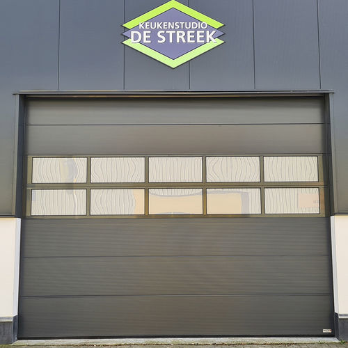 折叠门 - T-241 - Salco Industrial Doors - 钢 / 玻璃 / 橡胶