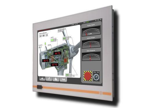 5线电阻式触摸屏工业平板电脑 - PSQ119 - PANEL Srl - LED背光 / 液晶 / TFT LCD