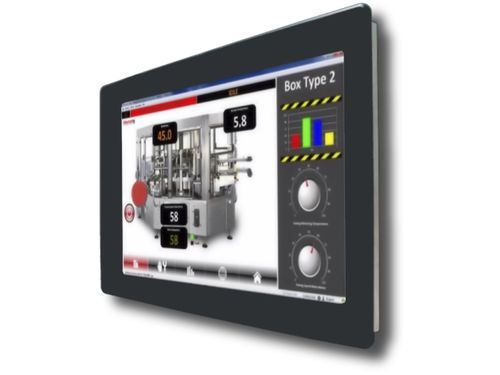 5线电阻式触摸屏工业平板电脑 - PSG118 - PANEL Srl - LED背光 / 液晶 / TFT LCD